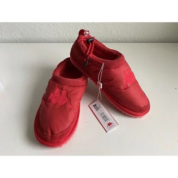 KAPPA Authentic MULE 3 Slip On Sandals Tomato Red Unisex Men’s Sz 10 Box No Lid - Picture 1 of 12